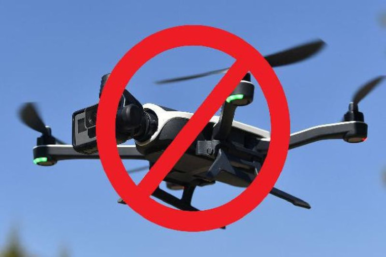 О запрете использования беспилотных летательных аппаратов.